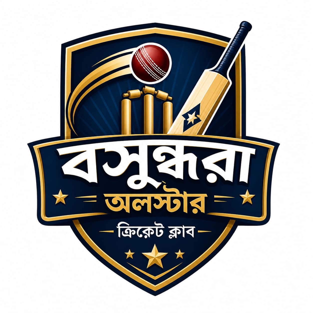 Bashundhara AllStar Cricket Club logo